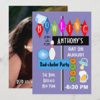 Fête de Baby Shower pour couples Papa-chlor Retro