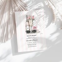 Fête de Bachelorette Bach & Boujee Monogram Chic