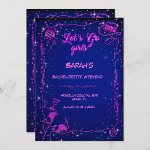 Invitation Fête de Bachelorette de Cowgirl modifiable
