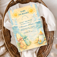 Fête de Bébé aux Vibes Ensoleillées de Surf
