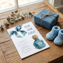 Fête de Bébé en Jean Bleu Bébé