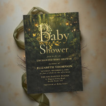 Fête de Bébé Lanternes de la Forêt Enchantée de Co