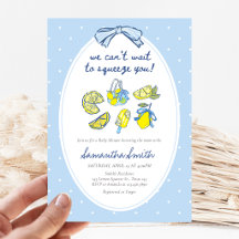 Fête de bébé Lemon Squeeze You