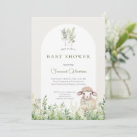 Fête de bébé mouton forestier