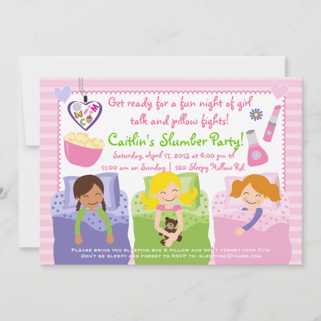 INVITATION FÊTE DE BOUTON AVEC MES AMIS ! (Devant)