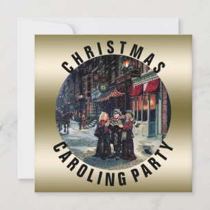 Invitation Fête de carrosserie   Vacances de Noël victorienne