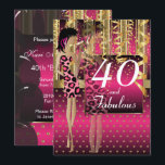 Invitation Fête de Cocktail de Fille pour son 00ème Anniversa<br><div class="desc">Cartes d'invitation d'anniversaire pour tout âge. Personnalisable à 100 %. Modèle pour tout âge : 21 ans, 30 ans, 40 ans, 50 ans, 60 ans, 70 ans, 75 ans, 80 ans, 85 ans, 90 ans, 100 ans, ou pour une soirée de Bachelorette. Prêt à remplir dans le(s) cadre(s) ou cliquez...</div>