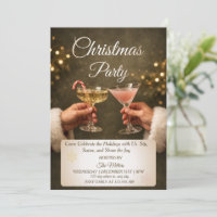 Fête de Cocktail de Noël Jingle And Mingle