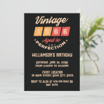 Fête de cocktail personnalisée pour 40e anniversai