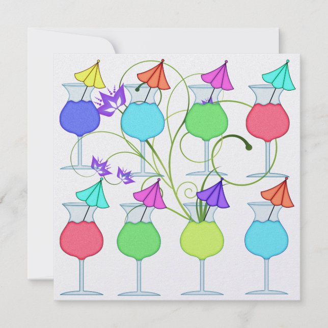 INVITATION FÊTE DE COCKTAIL - SRF (Devant)