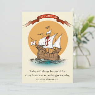 Invitation Fête de Columbus