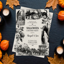 Fête de costumes d'Halloween adultes