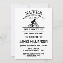 Fête de départ à la retraite de cyclisme