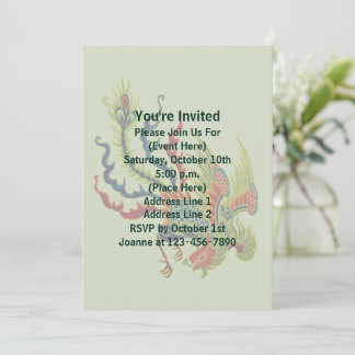 Invitation Fête de design d'art