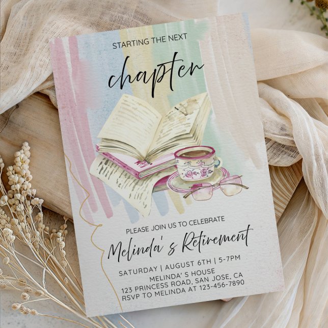 Invitation Fête de douche de mariage pour le prochain chapitr (Créateur téléchargé)