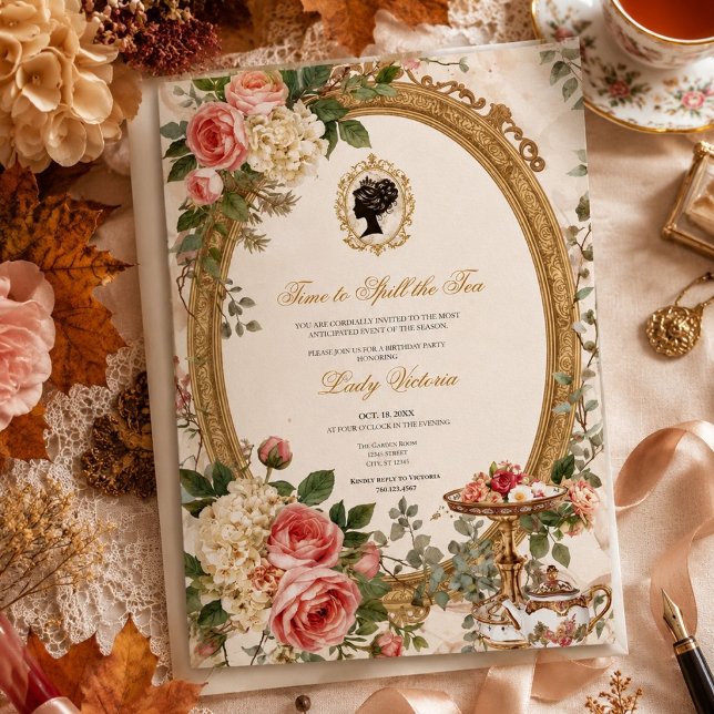 Invitation Fête de douche de mariée automnale : C'est le mome (Créateur téléchargé)
