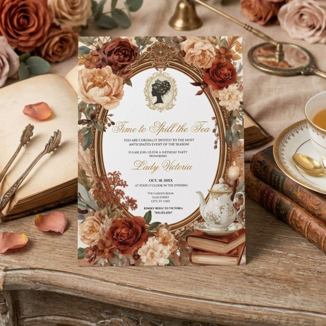 Invitation Fête de douche de mariée automnale : C'est le mome (Créateur téléchargé)
