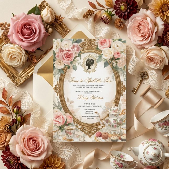 Invitation Fête de douche de mariée automnale : C'est le mome (Créateur téléchargé)