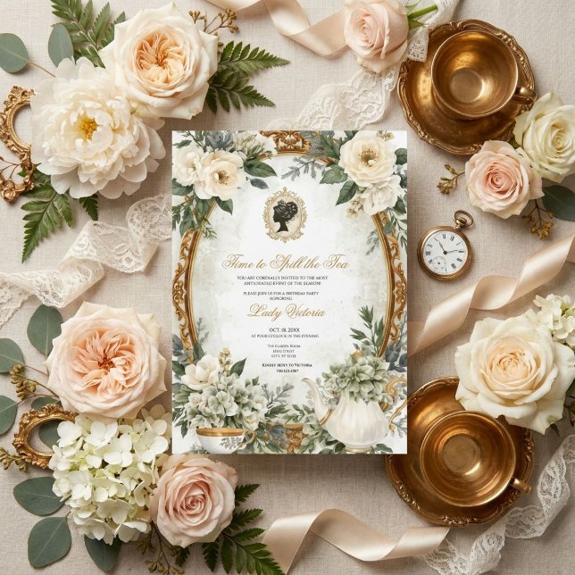 Invitation Fête de douche de mariée automnale : C'est le mome (Créateur téléchargé)