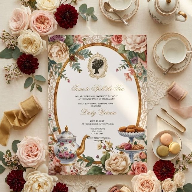 Invitation Fête de douche de mariée automnale : C'est le mome (Créateur téléchargé)