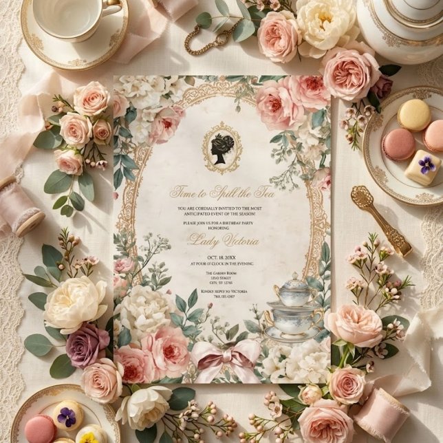 Invitation Fête de douche de mariée automnale : C'est le mome (Créateur téléchargé)