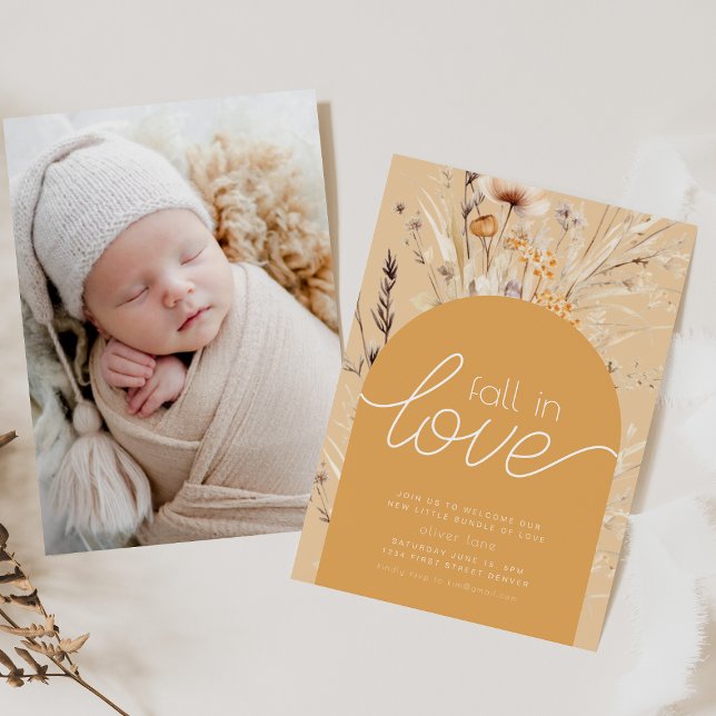 Invitation Fête de douche Tombez amoureux Sirotez et voyez In (Créateur téléchargé)