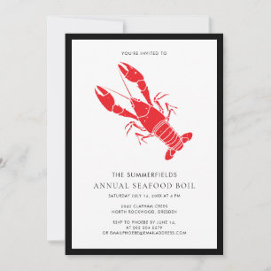 Invitation Fête de Famille d'Été Bouillabaisse de Fruits de M