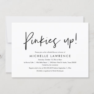 Invitation Fête de Fête des mariées moderne Décontractée, lud