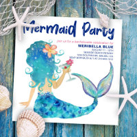 Fête de Filles de Sirène | Cocktail de plage Enter