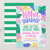 Fête de fin d'année Aloha Summer