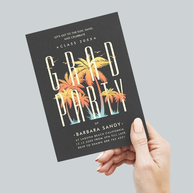 Invitation Fête de fin d'été moderne (Créateur téléchargé)