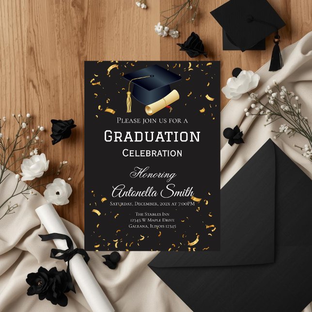 Invitation Fête de fin d'études  (Créateur téléchargé)