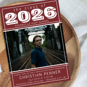 Invitation Fête de fin d'études 2026 Journée portes ouvertes 