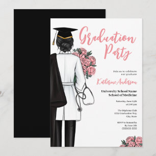 Invitation Fête de fin d'études Médicales