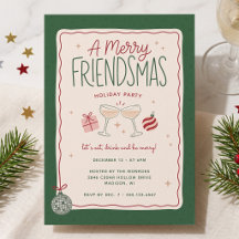 Fête de Friendsmas Joyeux Noël