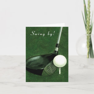 Invitation Fête de golf