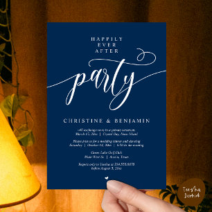 Invitation Fête de "Jusqu'à ce que le bonheur nous sépare", S