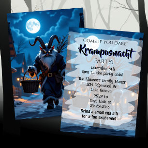 Invitation Fête de Krampusnacht   Venez si vous osez