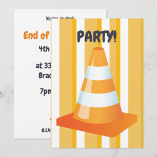 Invitation Fête de la construction du cône de la circulation 