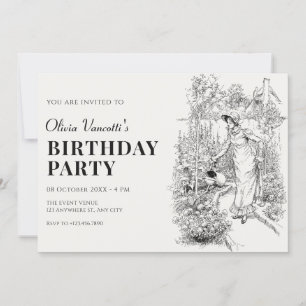 Invitation Fête de la femme du jardin