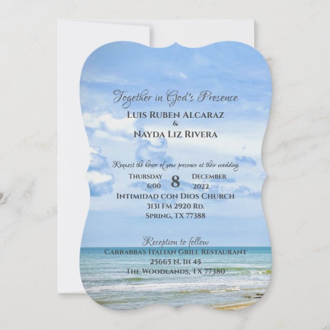 Invitation Fête de la fête (Devant)