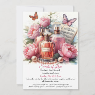 Invitation Fête de la Fête des Mères - Senteurs d'Amour