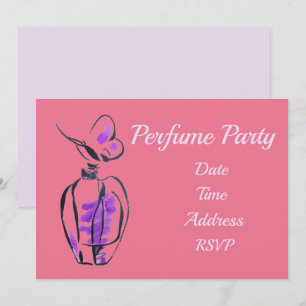 Invitation Fête de la fête du parfum