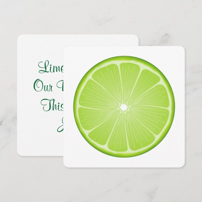 Invitation Fête de la limonade douce d'été  (Devant / Derrière)