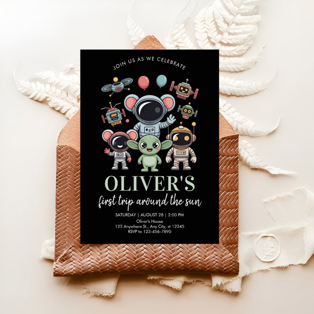 Invitation Fête de la Mascotte des Astronautes (Créateur téléchargé)