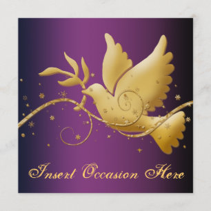 Invitation Fête de la paix religieuse de Noël