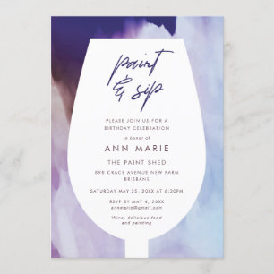 Invitation Fête de la peinture et de la sieste