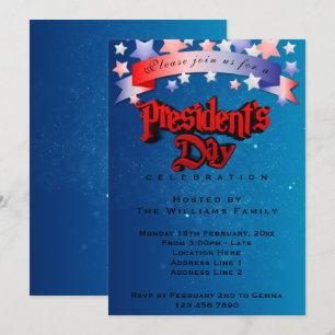 Invitation Fête de la Présidence
