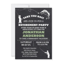 Fête de la retraite Pêche Parti de la retraite