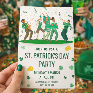 Invitation Fête de la Saint-Patrick